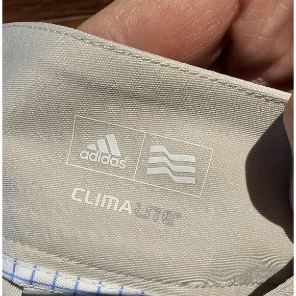 Adidas Women's Climalite Khaki Golf Shorts Size 8 100% Polyester New Without Tag - Picture 3 of 7